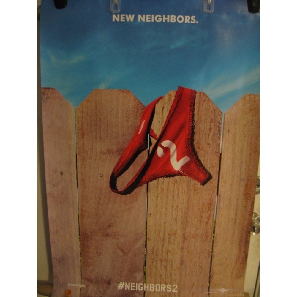 Neighbors 2 Sorority Rising Movie Poster 27x40 Double Sided Teaser 2016 Original